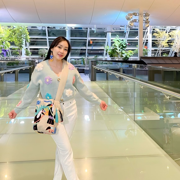 Crossbody tapizada wayuu bags - Picture 2 of 4